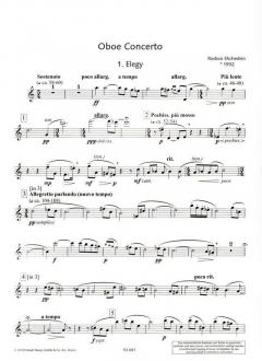Oboe Concerto von Rodion Konstantinowitsch Schtschedrin im Alle Noten Shop kaufen