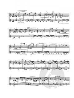 Sonate pour 2 violons seuls op. posth. von Eugene Ysaye 
