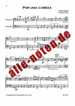 Tango Cello Duets von Carlos Gardel im Alle Noten Shop kaufen