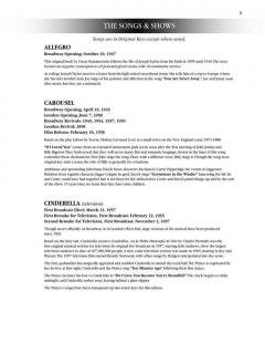 The Songs Of Rodgers & Hammerstein von Richard Rodgers 