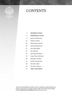 The Seasons, op. 37bis von Pjotr Iljitsch Tschaikowski 