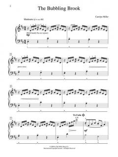 The Bubbling Brook von Carolyn Miller 