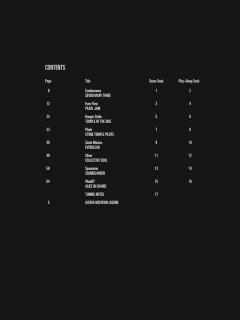 Guitar Play-Along Vol. 88: Grunge 