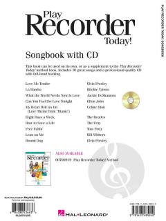Play Recorder Today! Songbook 