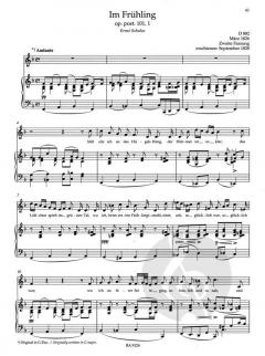 Lieder Band 4 von Franz Schubert 