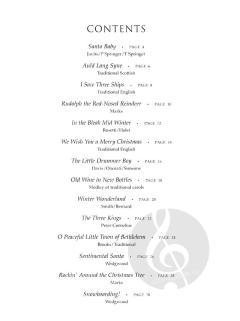 After Hours Christmas Jazz von Pam Wedgwood 