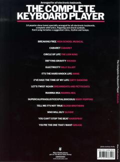 The Complete Keyboard Player: Musicals im Alle Noten Shop kaufen