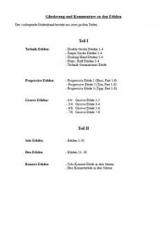 Cajon - Progressive Etüden von Torsten Pfeffer 