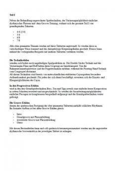 Cajon - Progressive Etüden von Torsten Pfeffer 