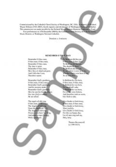 Remember O Thou Man (John Tavener) 