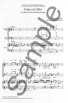 Jubilate Deo in C (Benjamin Britten) 