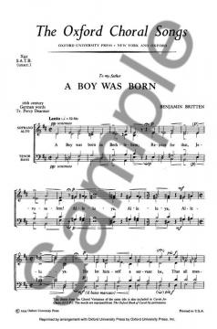 A Boy Was Born (Benjamin Britten) 