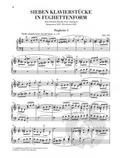 Sieben Klavierstücke in Fughettenform op. 126 von Robert Schumann im Alle Noten Shop kaufen