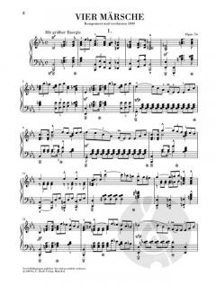 Vier Märsche op. 76 von Robert Schumann 