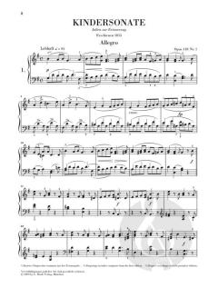 3 Klaviersonaten für die Jugend von Robert Schumann im Alle Noten Shop kaufen - HN155