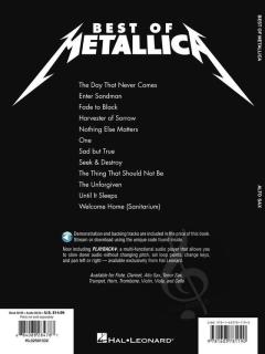 Best of Metallica for Alto Sax 