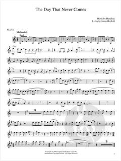 Best of Metallica for Flute 