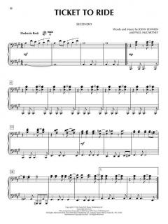 Lennon & McCartney Favorites - Piano Duet Play-Along Vol. 38 von The Beatles 