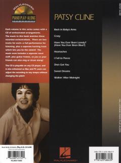 Piano Play-Along Vol. 87 von Patsy Cline 