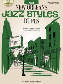 More New Orleans Jazz Styles Duets von William Gillock 