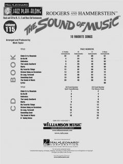 Jazz Play-Along Vol. 115: The Sound Of Music von Richard Rodgers im Alle Noten Shop kaufen