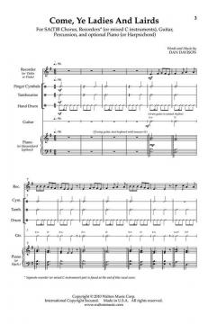 Come, Ye Ladies And Lairds 