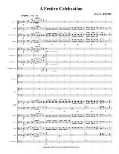 A Festive Celebration (John Leavitt) 