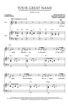 Your Great Name (Michael Neale) 