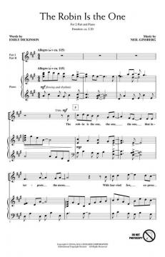 The Robin Is The One (Emily Dickinson) 