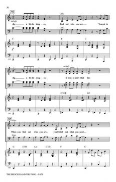 The Princess And The Frog (Choral Medley) (Randy Newman) 