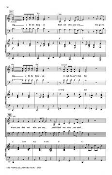 The Princess And The Frog (Choral Medley) (Randy Newman) 