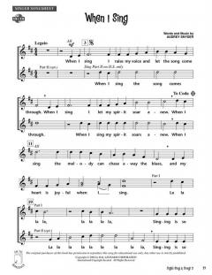 Sight-Sing A Song! Set 2 von Audrey Snyder 