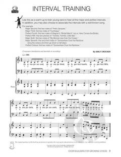 Choir Builders For Growing Voices (Emily Crocker) 