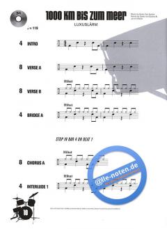 Drum Along: 10 German Rock Songs (Jörg Fabig) 