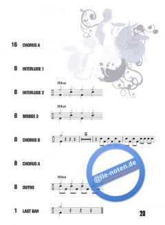 Drum Along: 10 German Rock Songs (Jörg Fabig) 