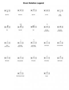 Hal Leonard Drum Manuscript Paper 