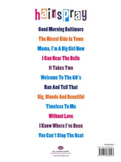 Hairspray Sing-Along Vocal Selections 