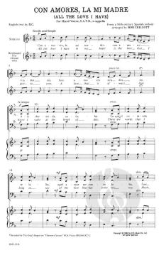 Con Amores La Mia Madre (The King's Singers) 