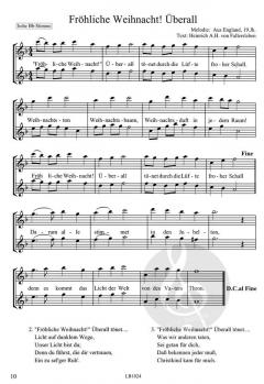 24 leichte Weihnachtsduette für Bb-Instrumente (Nicolas Berger) 