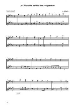 24 Choral-Duette in B (hohe Lage) von Gottfried Klier 