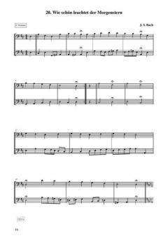 24 Choral-Duette in C (Bassschlüssel) von Gottfried Klier 