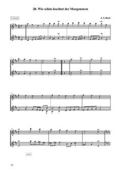 24 Choral-Duette in C (Violinschlüssel) von Gottfried Klier 