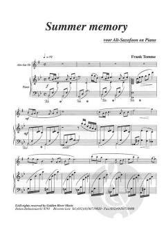 Summer Memory von Frank Tomme 