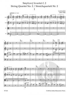 Streichquartett 2 Intime Briefe von Leo Eugen Janácek im Alle Noten Shop kaufen