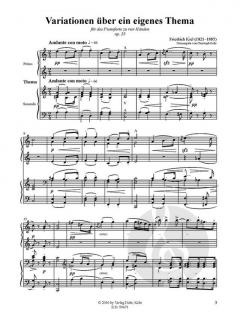 Variationen von Friedrich Kiel 