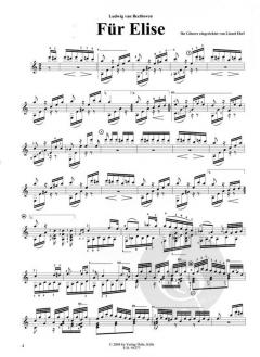 Für Elise von Ludwig van Beethoven 