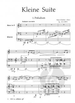 Kleine Suite von Hans-Günther Allers für Horn und Klavier