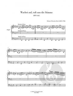 Wachet auf ruft uns die Stimme von Johann Sebastian Bach 