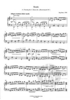 Drei frühe Klavierstücke von Jürg Baur im Alle Noten Shop kaufen (Partitur)