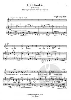 Einsame Lieder von Jürg Baur 